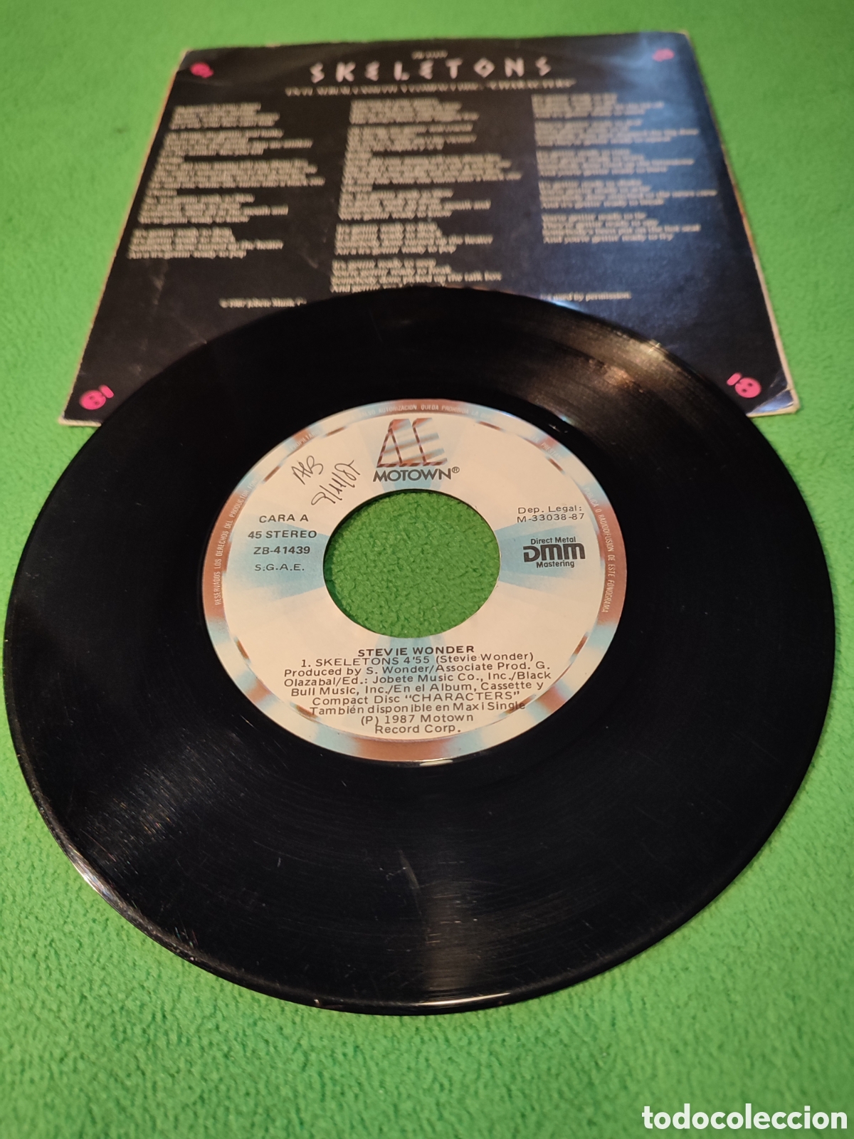 Discos de vinilo: Stevie Wonder - Skeletons - Foto 2