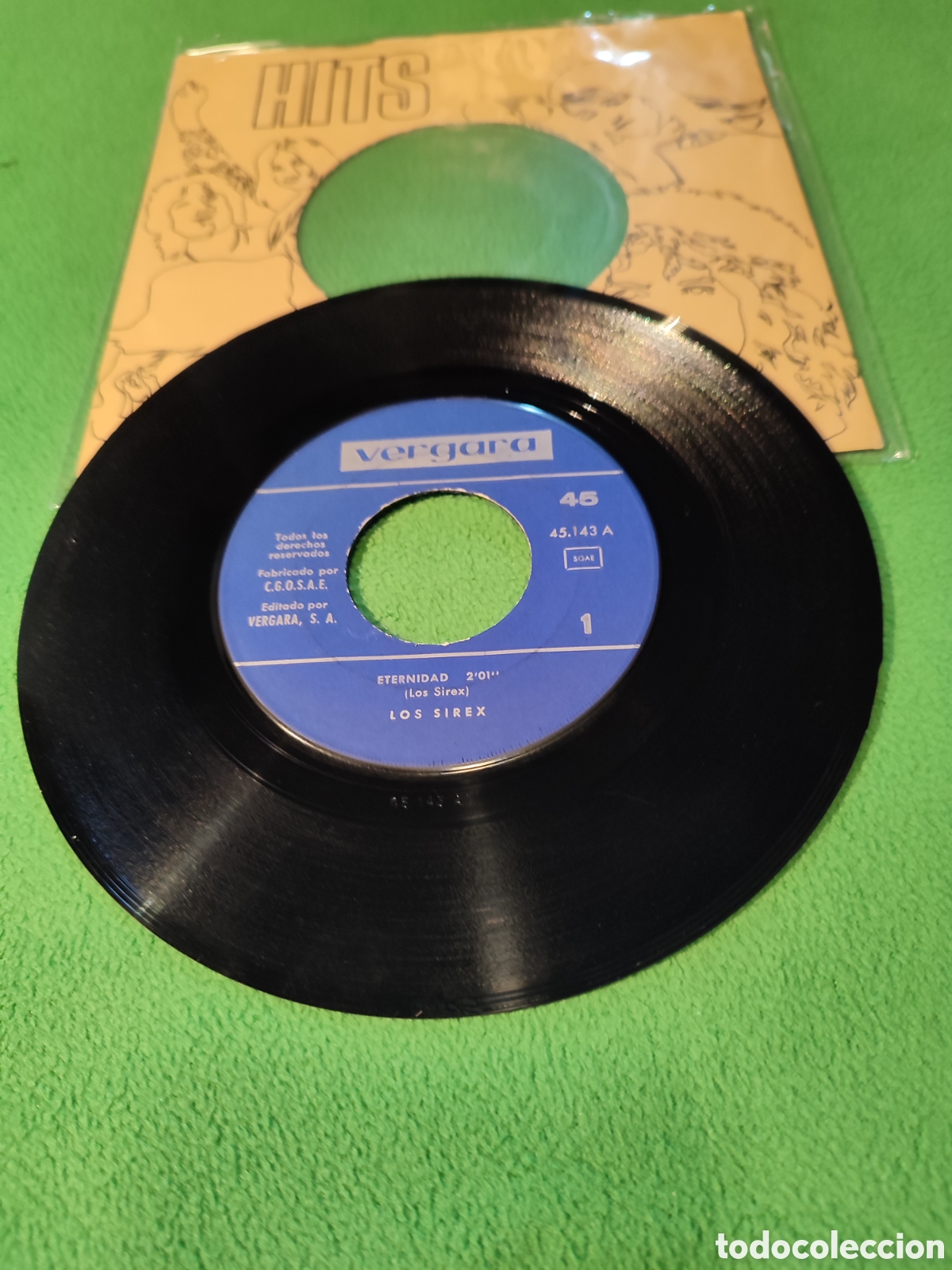 Discos de vinilo: Los Sirex - Eternidad - Foto 1
