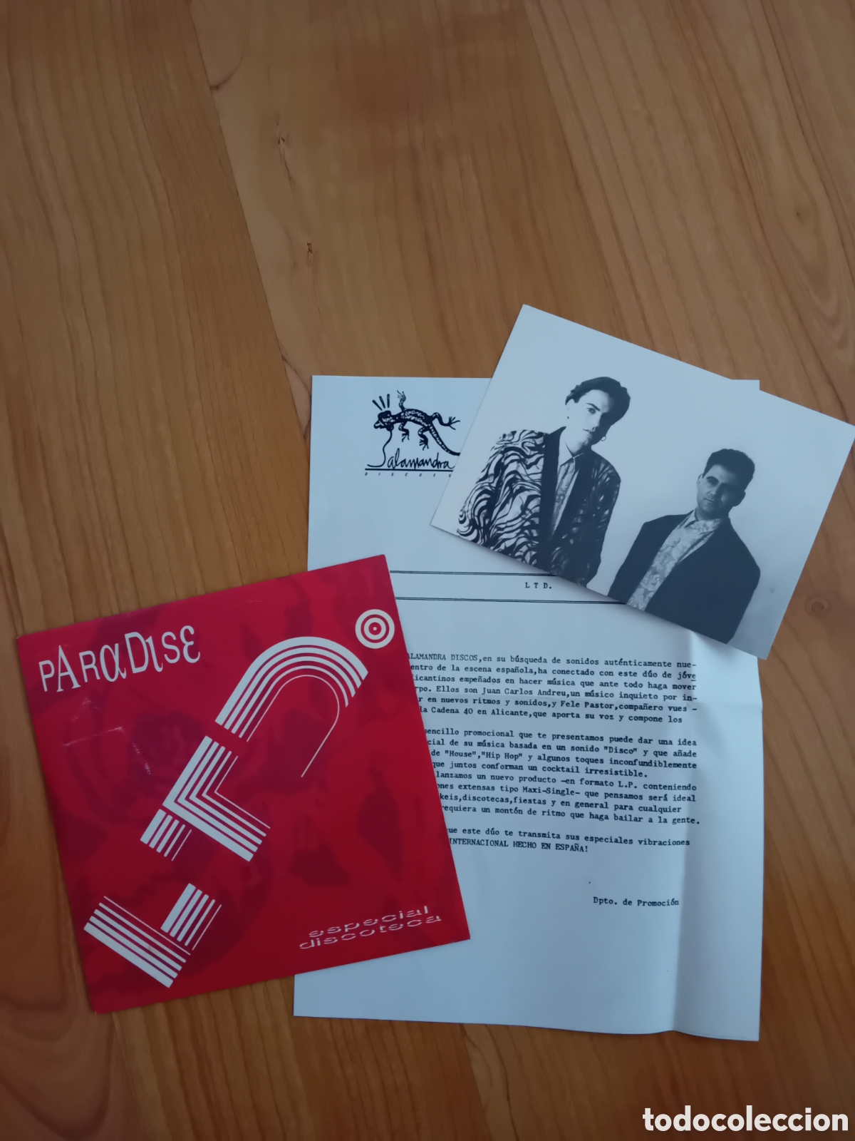 Discos de vinilo: LTD. PARADISE - Foto 1