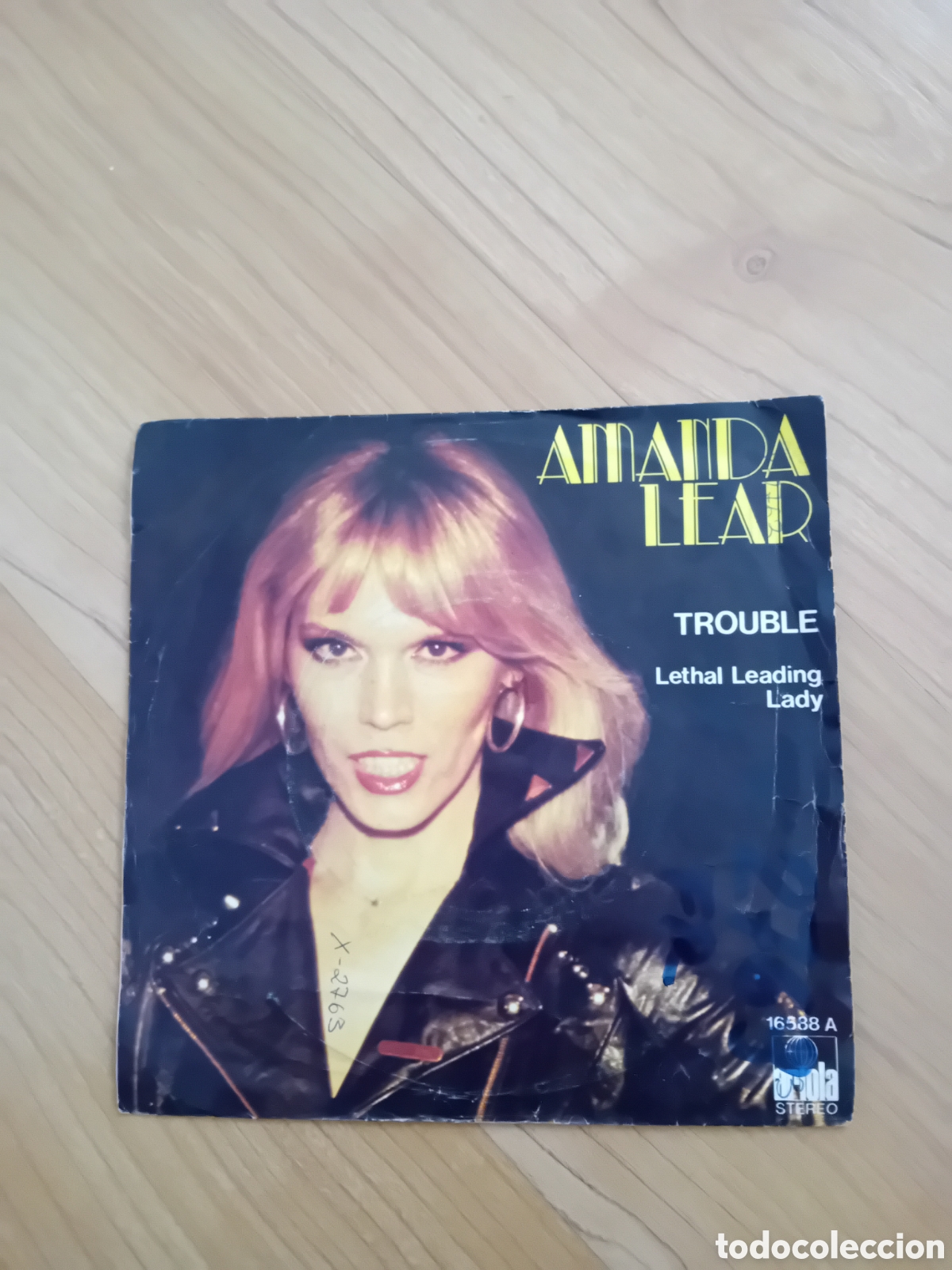 Discos de vinilo: AMANDA LEAR. TROUBLE - Foto 1