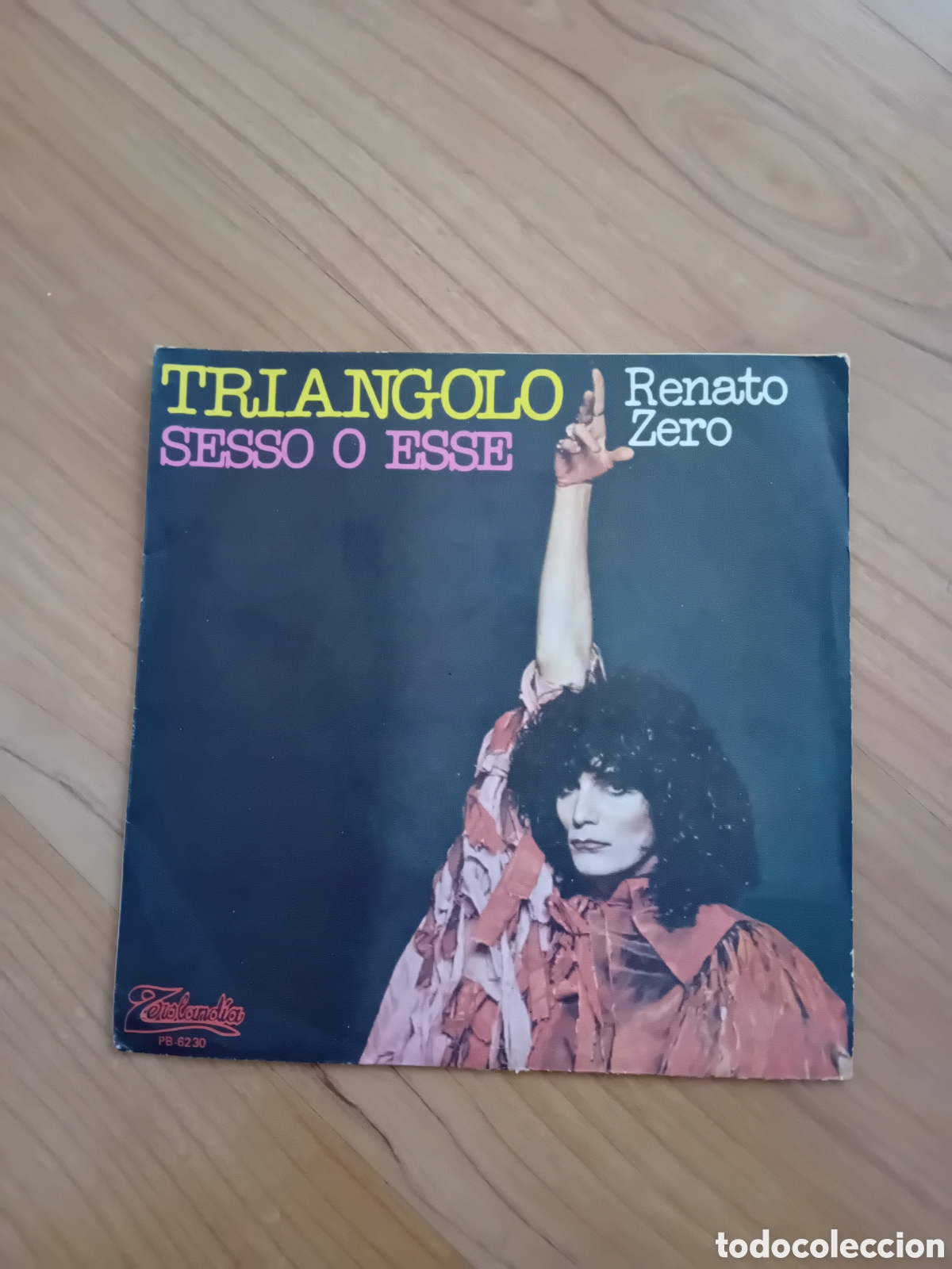Discos de vinilo: RENATO ZERO. TRIANGOLO. SESSO O ESSE - Foto 1