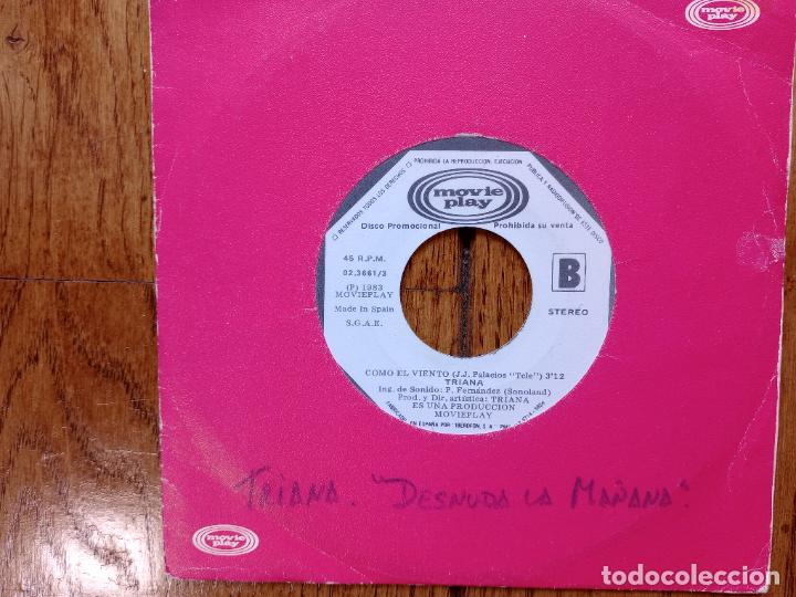Discos de vinilo: Triana - desnuda la ma&ntilde;ana + como el viento - Foto 1