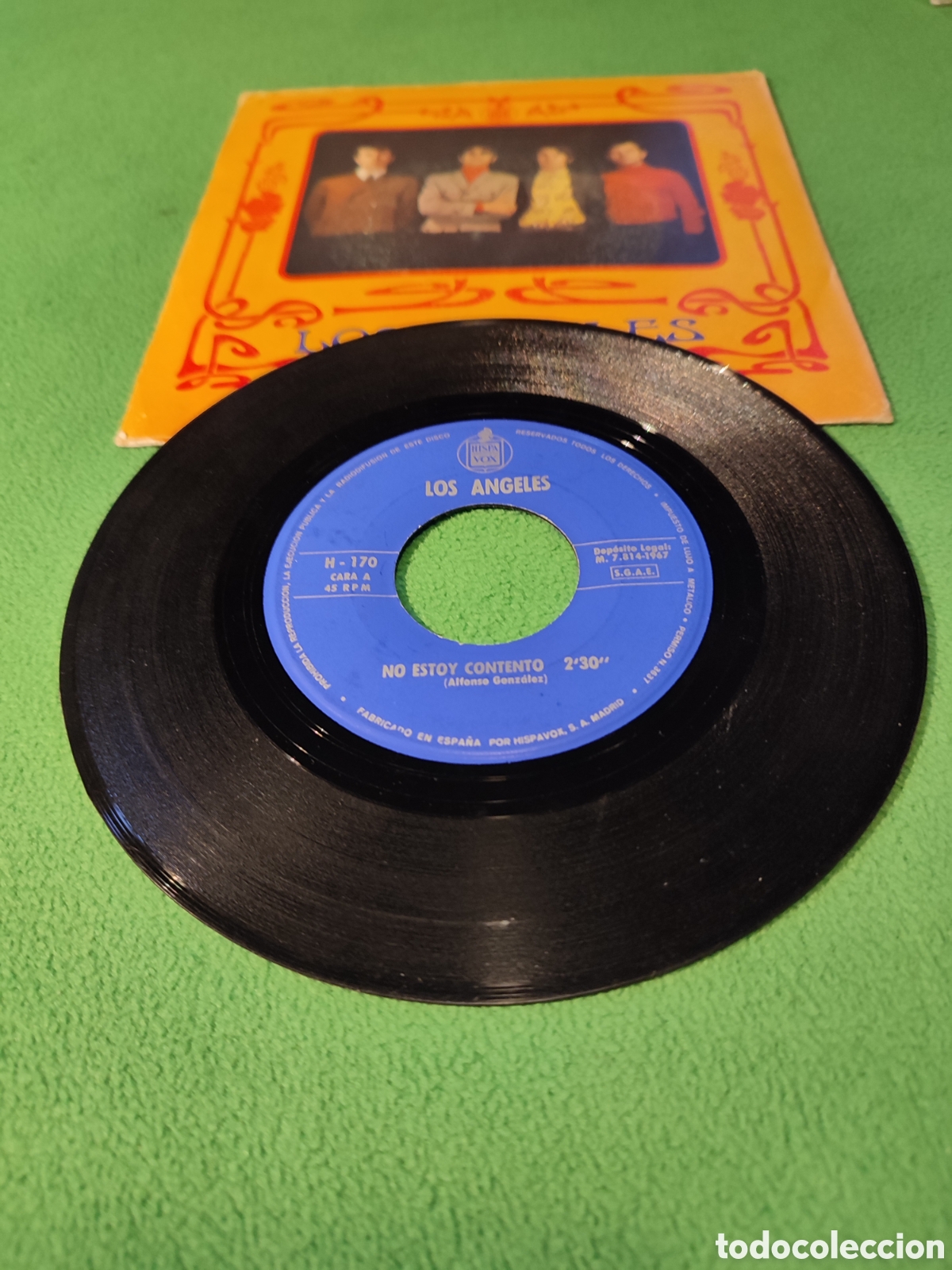 Discos de vinilo: Los &Aacute;ngeles - No estoy contento - Foto 2