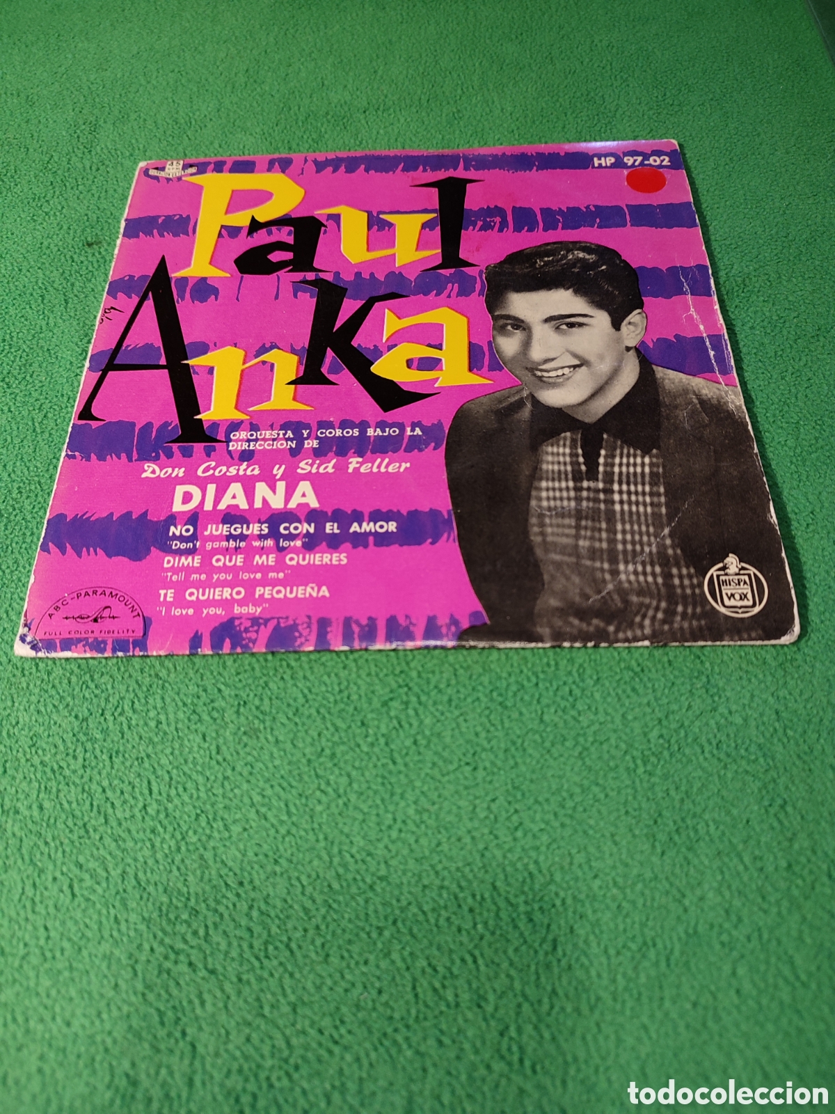 Discos de vinilo: Paul Anka - Diana+ 3 - Foto 1
