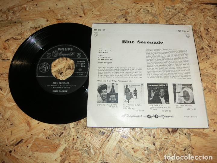 Discos de vinilo: Sarah Vaughan &ndash; Blue Serenade +3 - Foto 2
