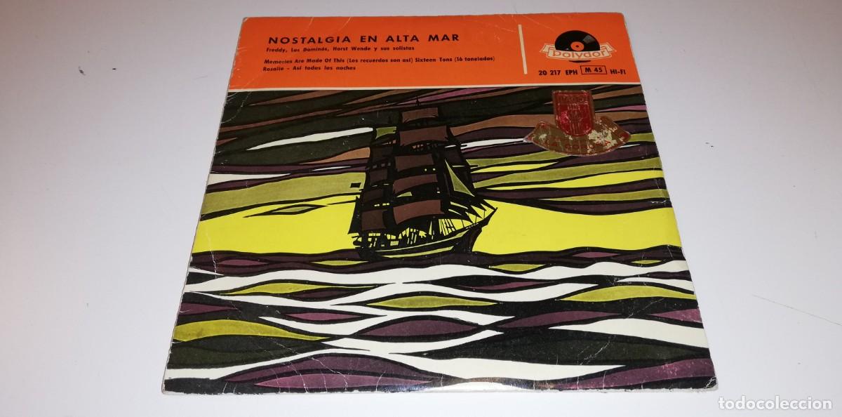 Disques de vinyle: S21 - Freddy, Los Domin&oacute;s, Horst Wende Y Sus Solistas SINGLE 7&rdquo;- PORT VG DISC VG+