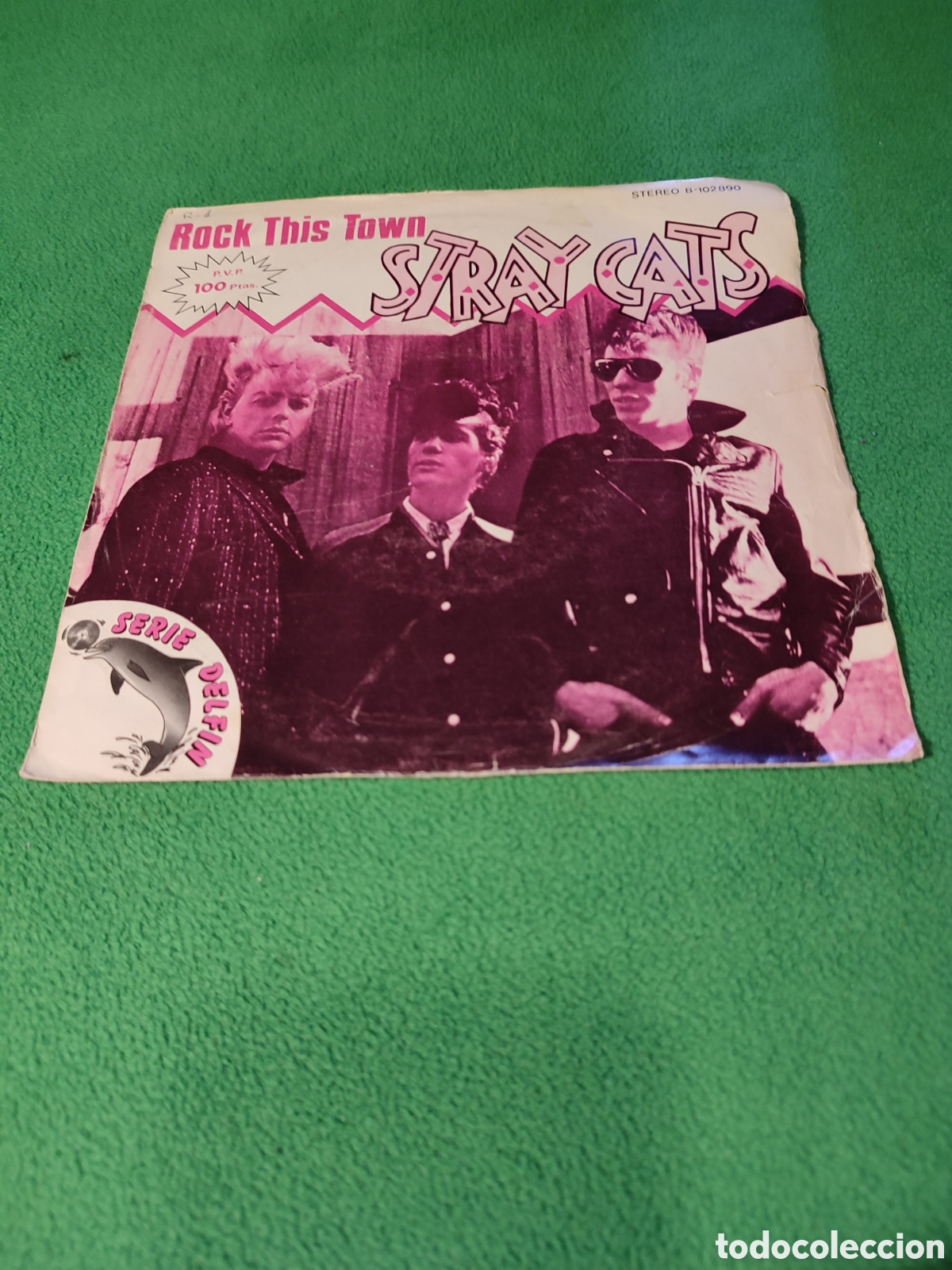 Discos de vinilo: Stray Cats - Rock This town - Foto 1