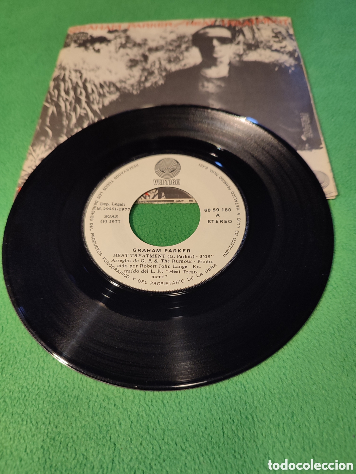 Discos de vinilo: Graham Parker - Heat treatment - Foto 2