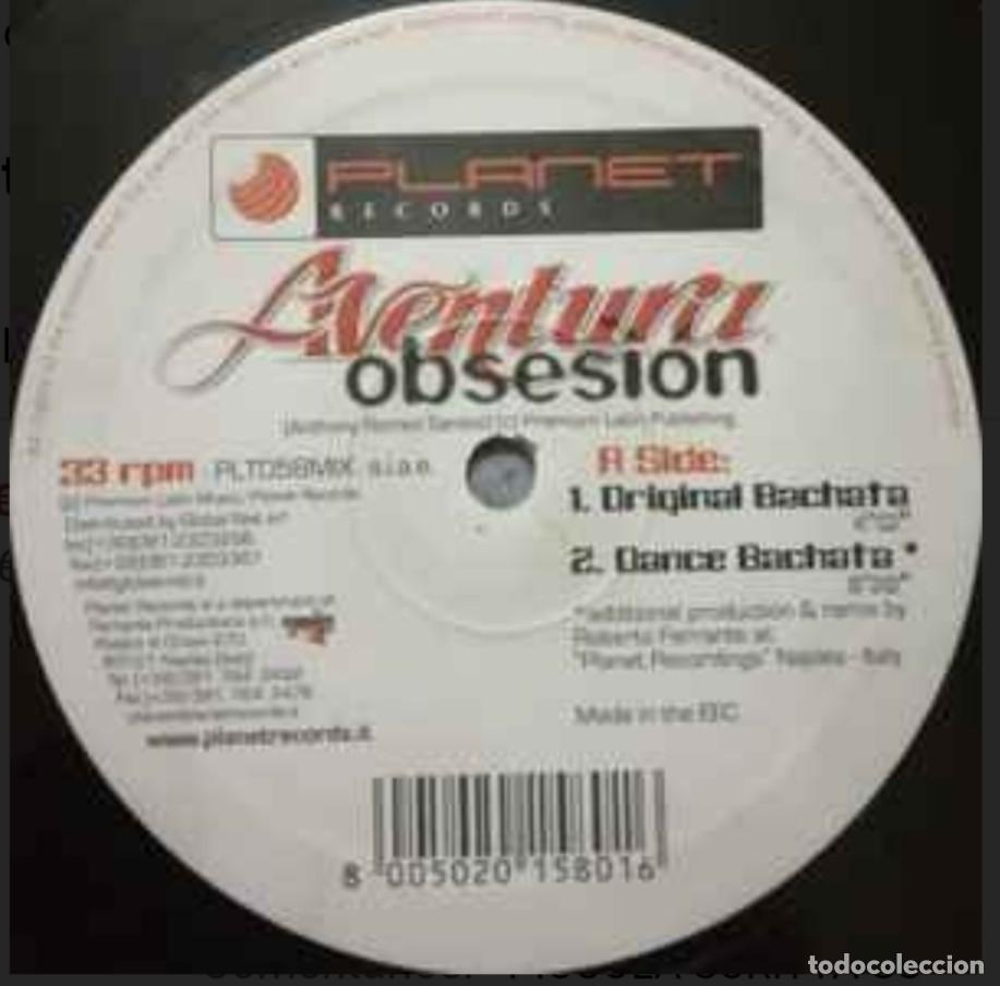 Discos de vinilo: Aventura - Obsesion - Foto 3