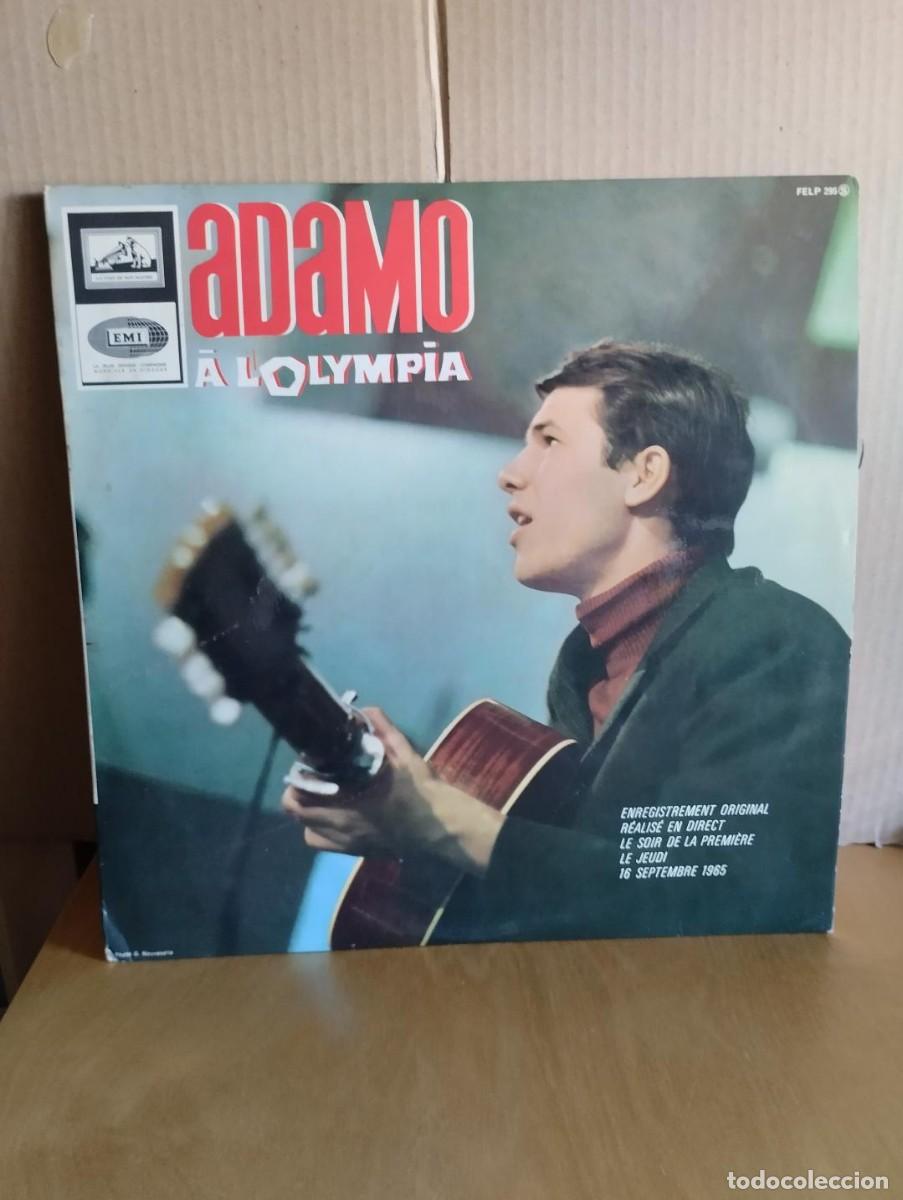Discos de vinilo: ADAMO --- A L&acute;OLYMPIA - Foto 1