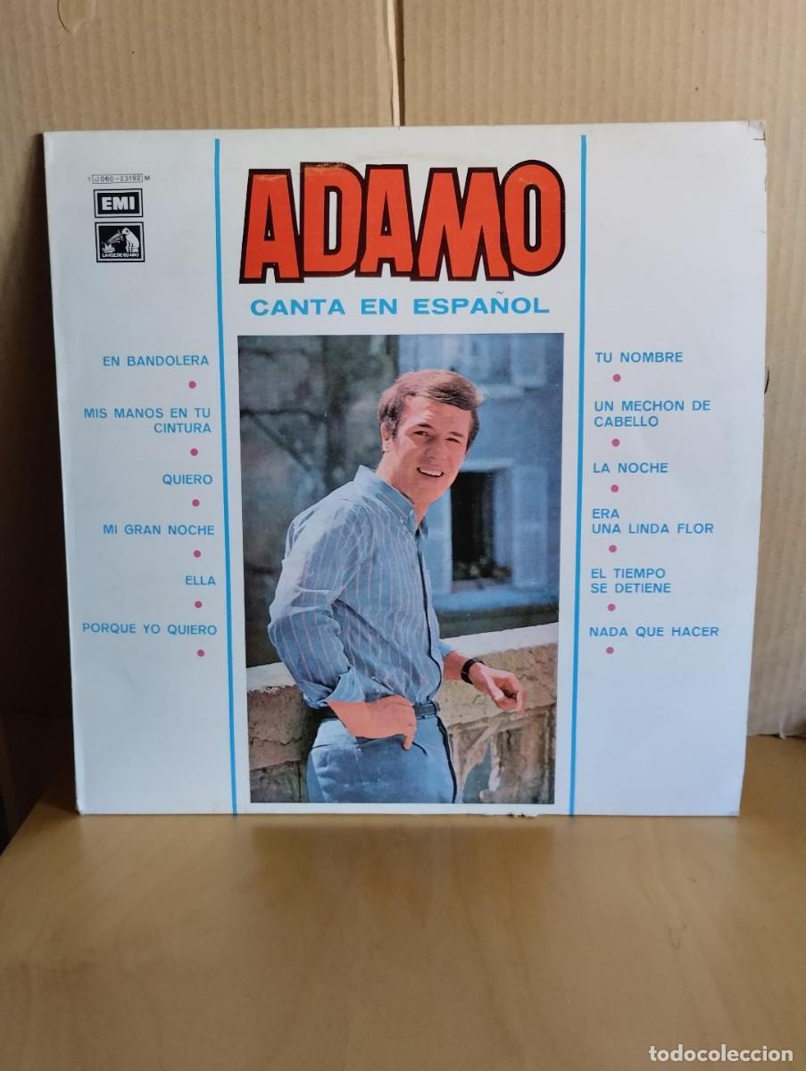 Discos de vinilo: ADAMO --- CANTA EN ESPA&Ntilde;OL - Foto 1