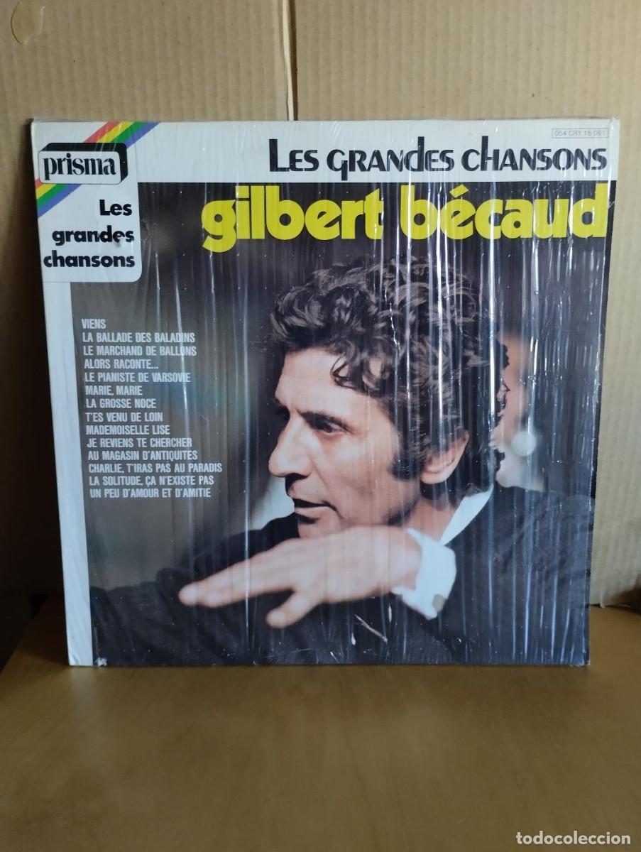 Discos de vinilo: GILBERT BECAUD ---- LES GRANDES CHANSONS - Foto 1