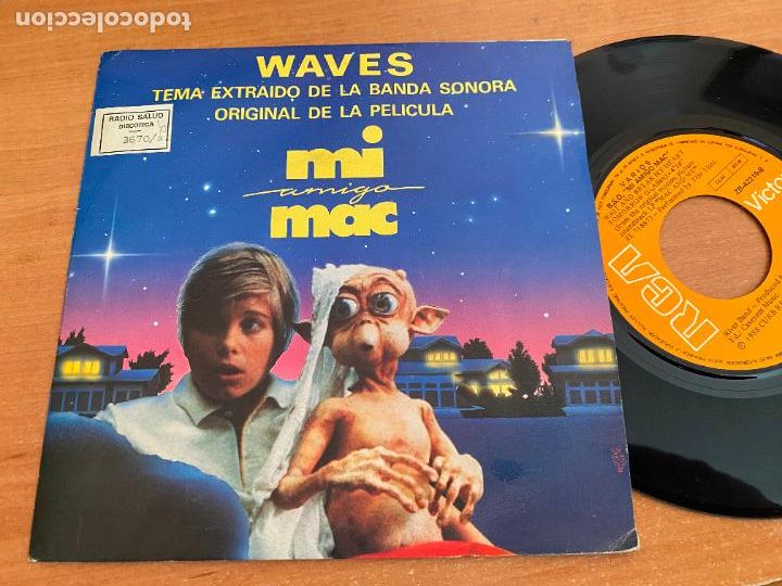Discos de vinilo: MI AMIGO MAC (WAVES) SINGLE ESPA&Ntilde;A 1988 (EPI27) - Foto 1
