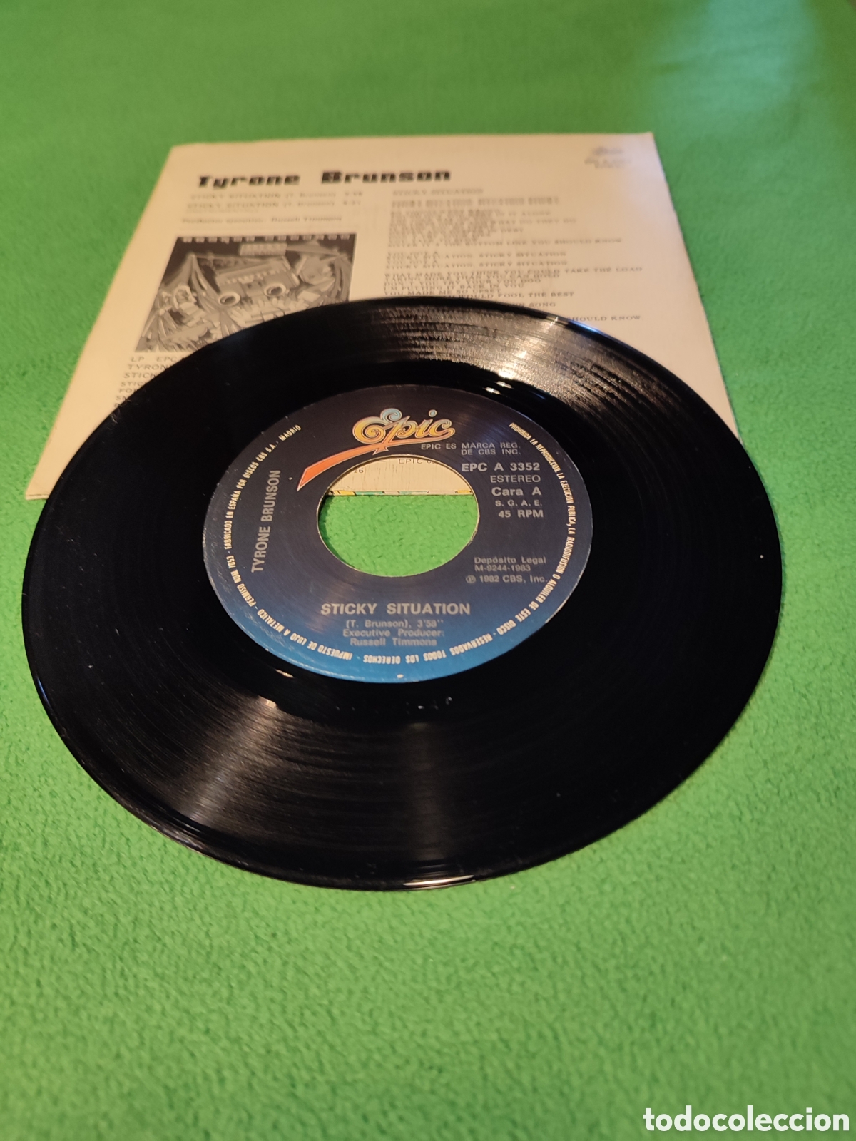 Discos de vinilo: Tyrone Brunson - Sticky situation - Foto 2