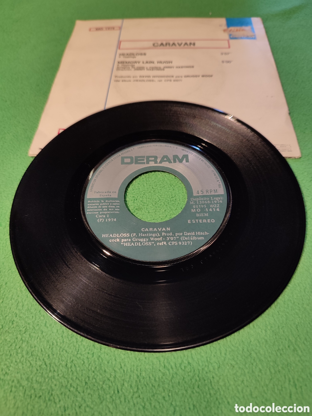 Discos de vinilo: Caravan - Headloss single - Foto 2