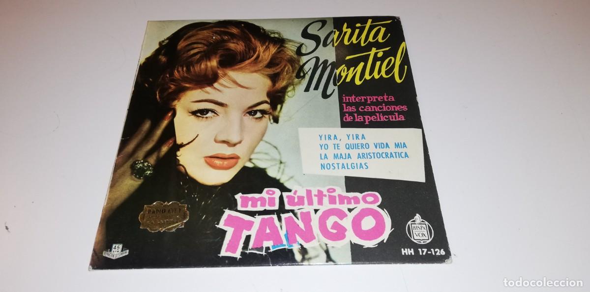 Disques de vinyle: S21-Sarita Montiel - Mi Ultimo Tango (7&rdquo;, EP) - PORT VG DISC VG+
