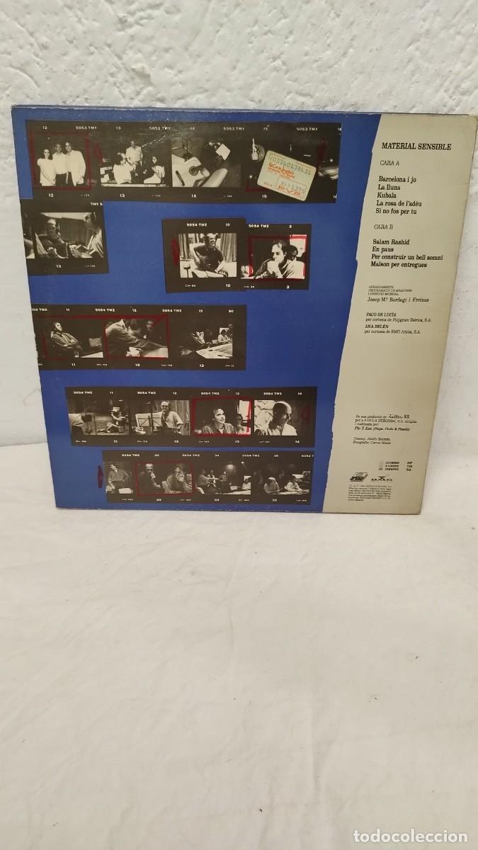 Discos de vinilo: Serrat* &ndash; Material Sensible - Foto 2