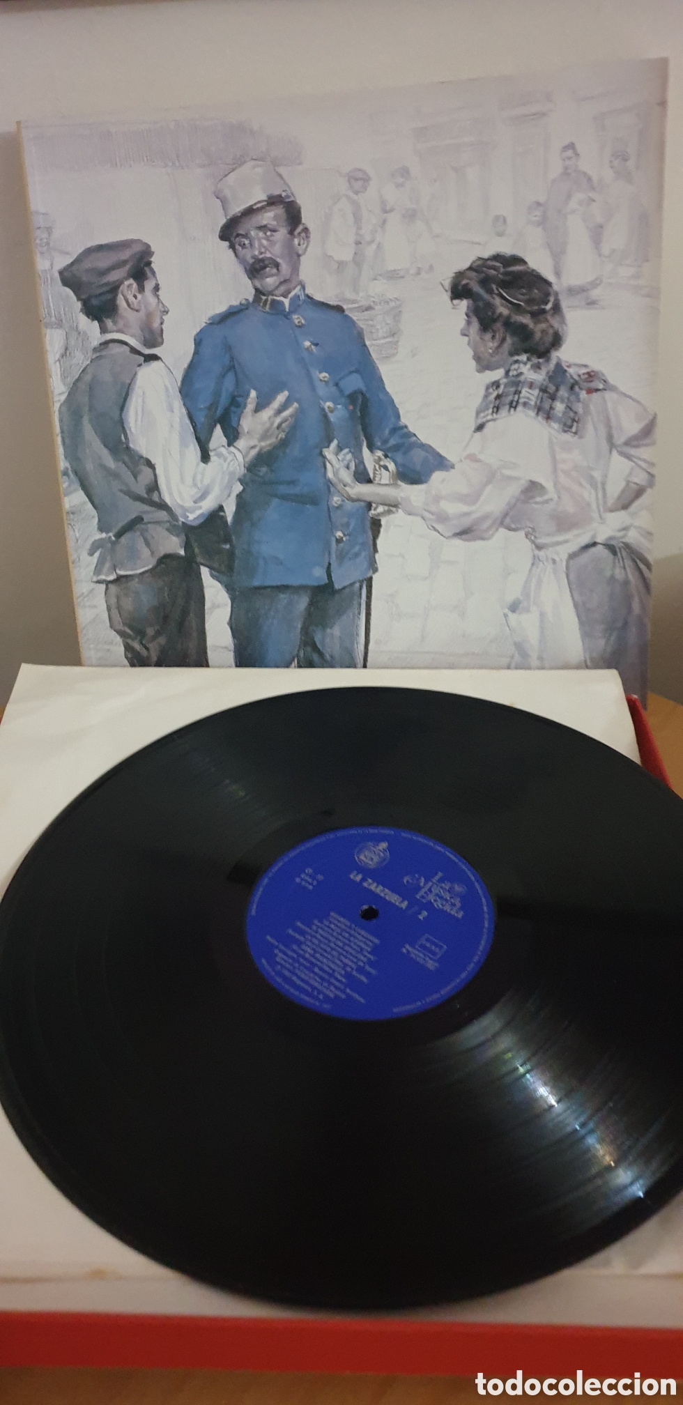 Discos de vinilo: 4 Discos vinilo Zarzuela con libro - Foto 2