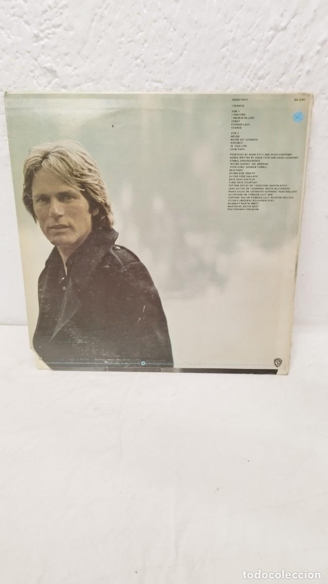 Discos de vinilo: Adam Faith &ndash; I Survive - Lp Vinilo - - Foto 2