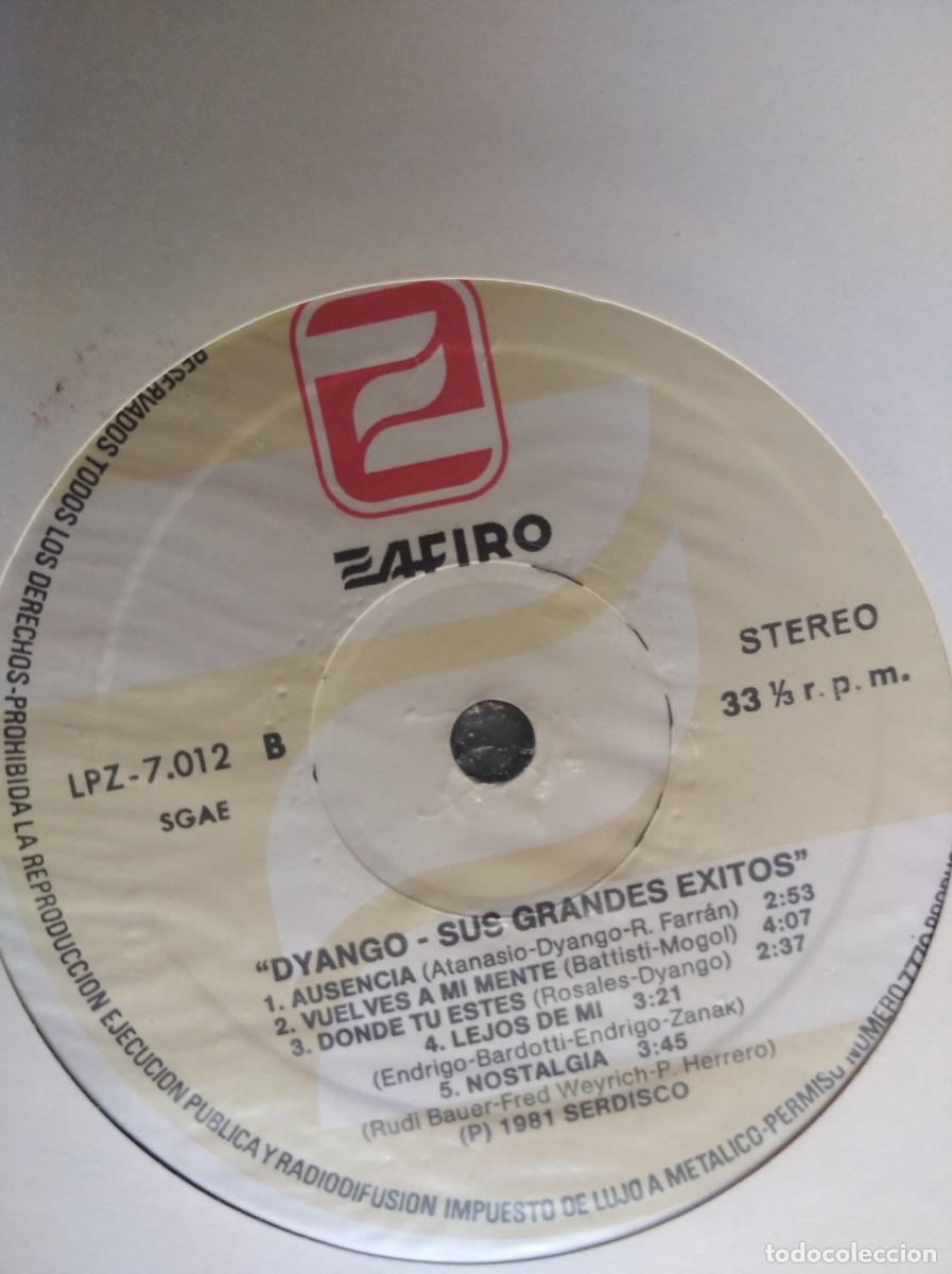 Discos de vinilo: LP - DYANGO - SUS GRANDES EXITOS - Foto 1