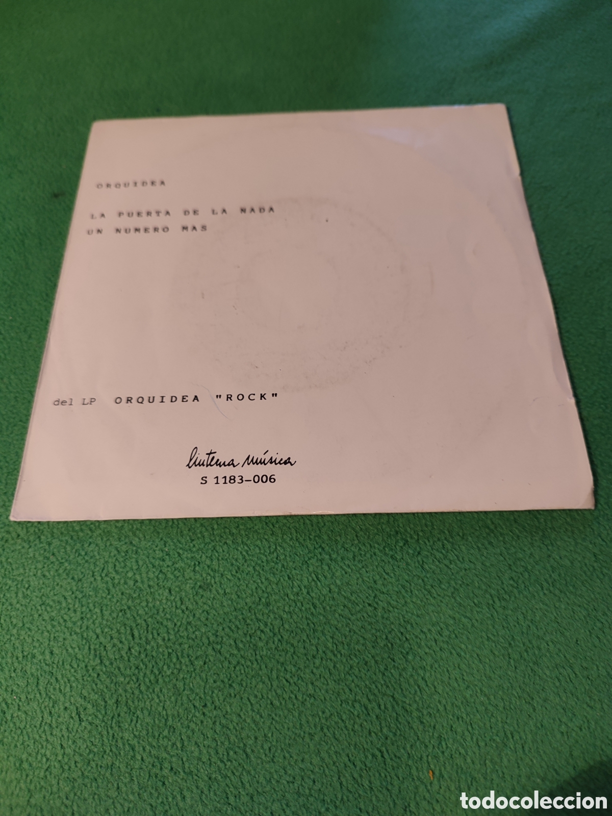 Discos de vinilo: Orqu&iacute;dea - La puerta de la nada - Foto 1