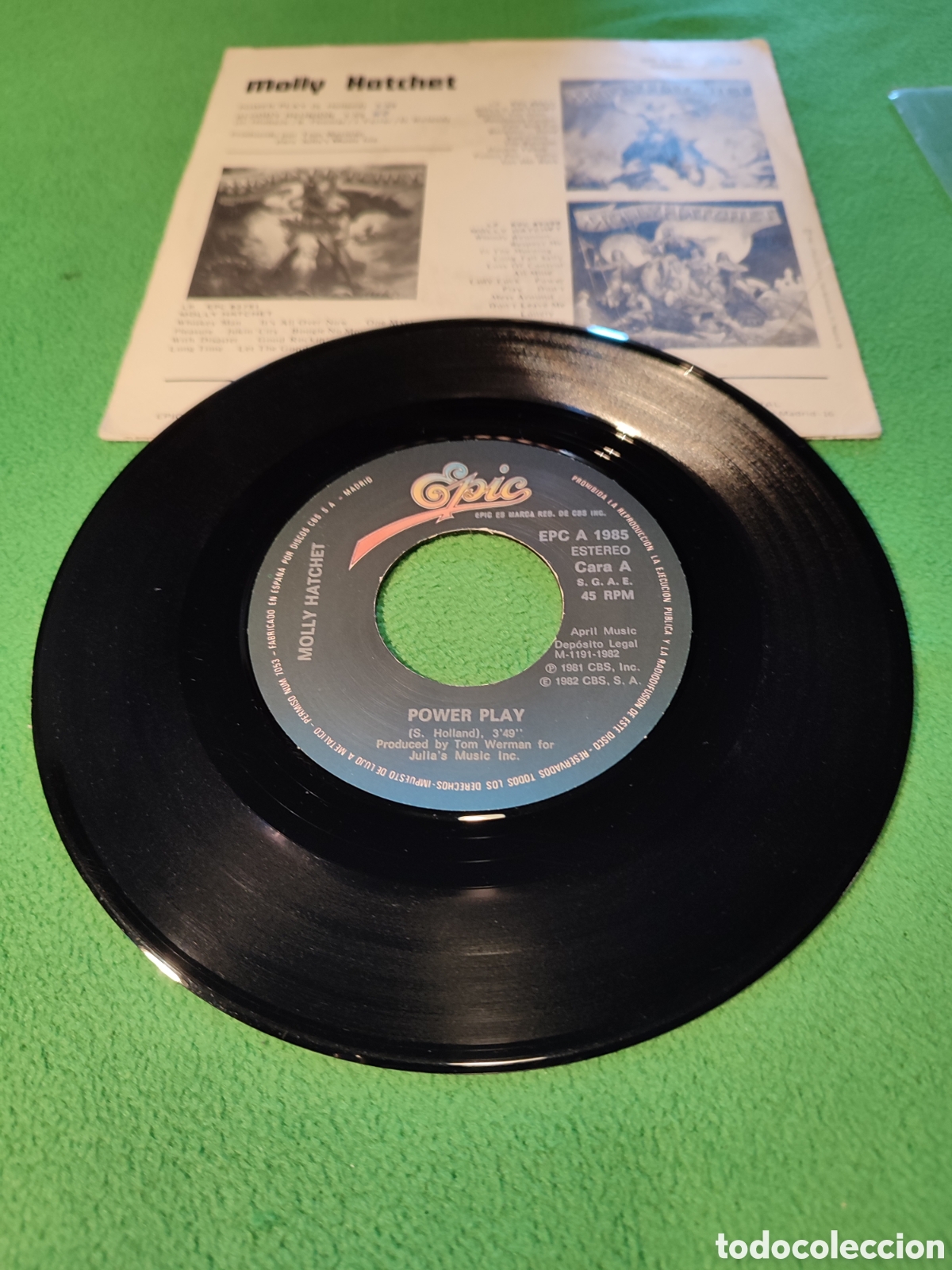 Discos de vinilo: Molly Hatchet - Power play - Foto 2
