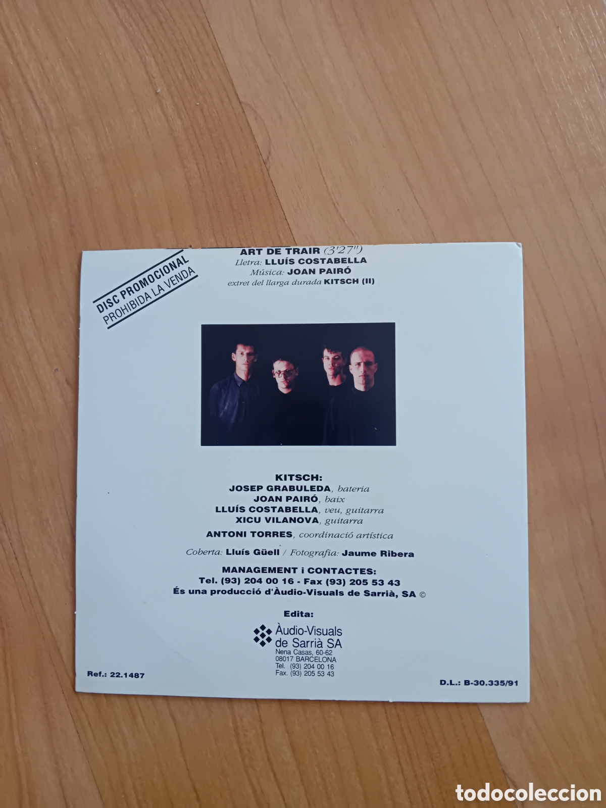 Discos de vinilo: KITSCH. ART DE TRAIR - Foto 2