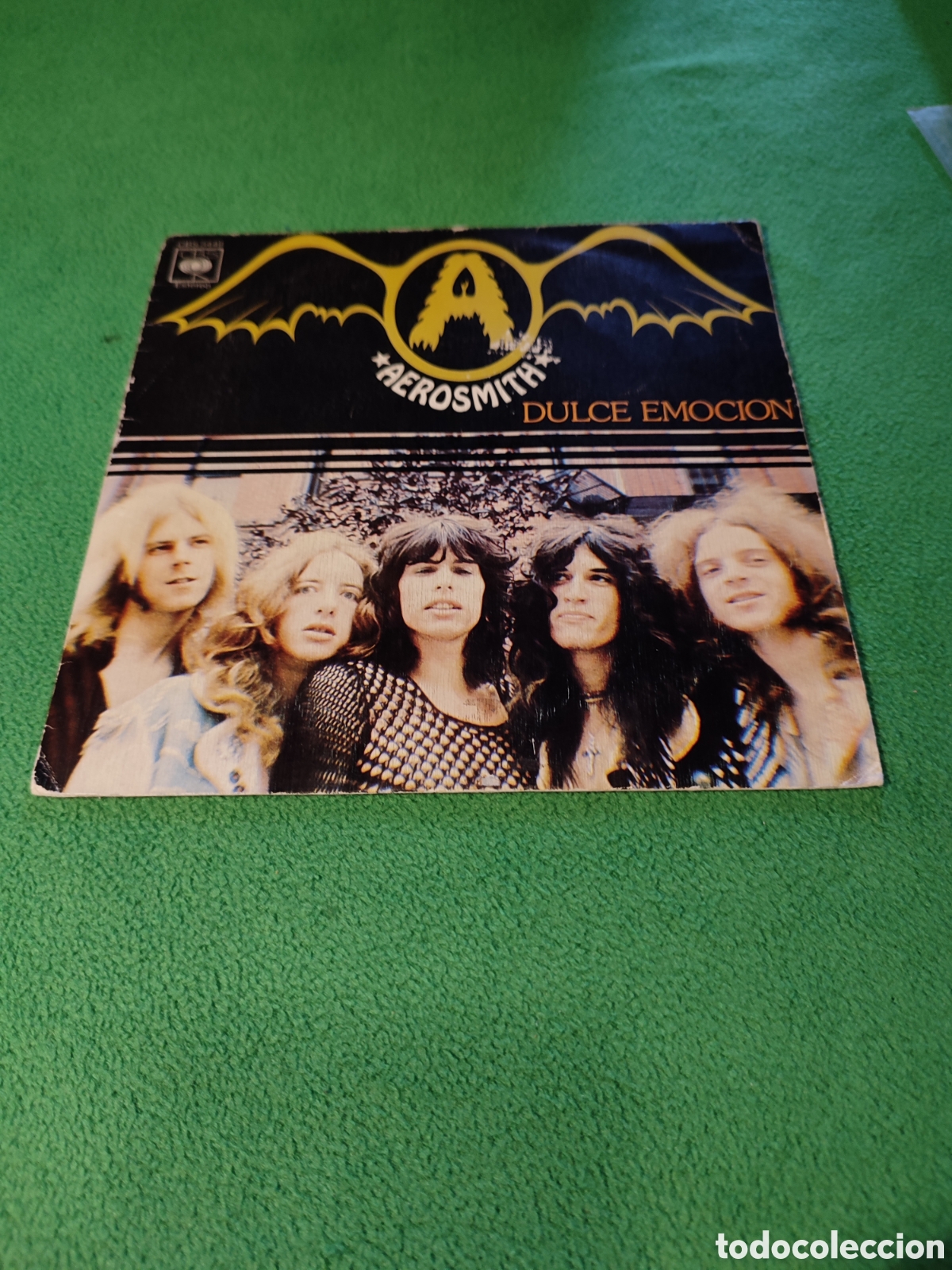 Discos de vinilo: Aerosmith - Dulce emoci&oacute;n - Foto 1