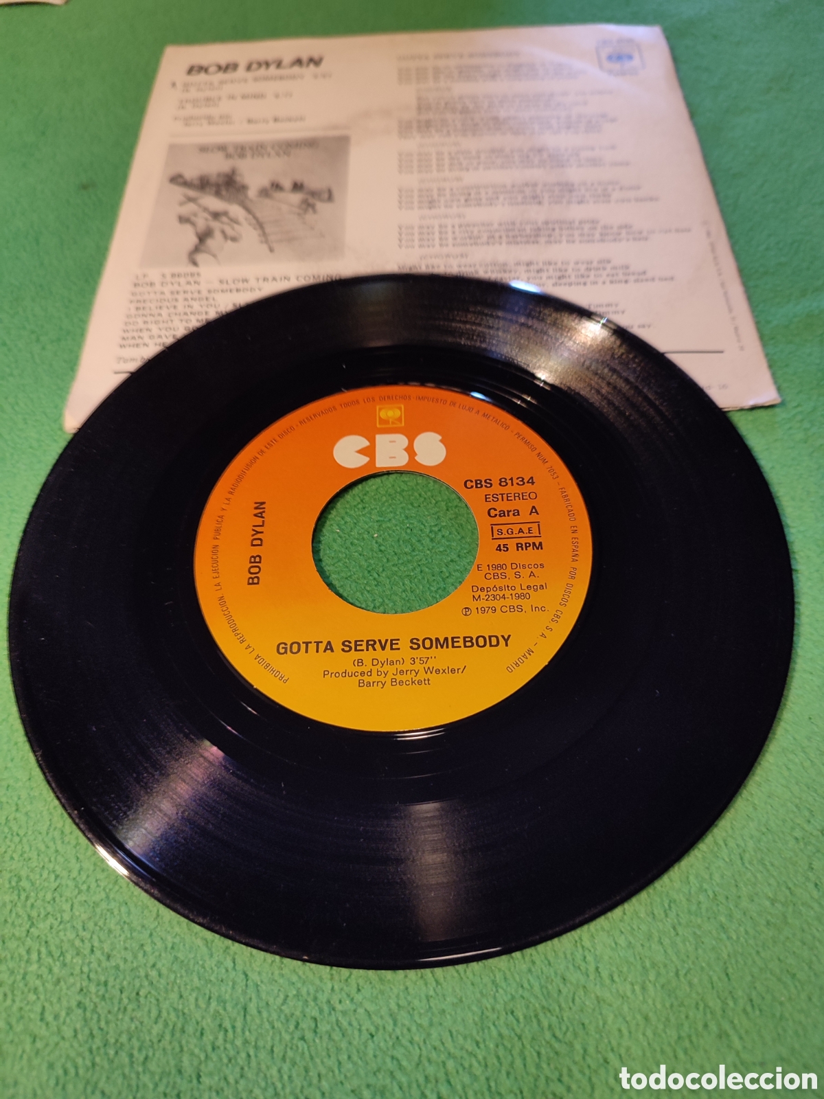 Discos de vinilo: Bob Dylan - Tendr&aacute;s que servir a alguien - Foto 2