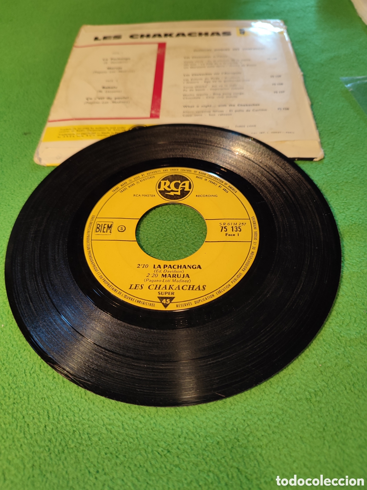 Discos de vinilo: Les Chakachas - La pachanga + 3 - Foto 2