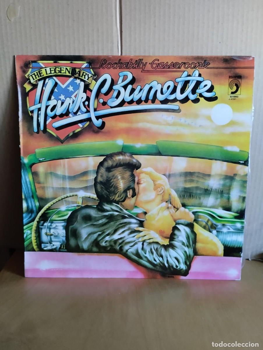 Discos de vinilo: HANK C. BURNETTE ---- ROCKABILLY GASSEROONIE - Foto 1