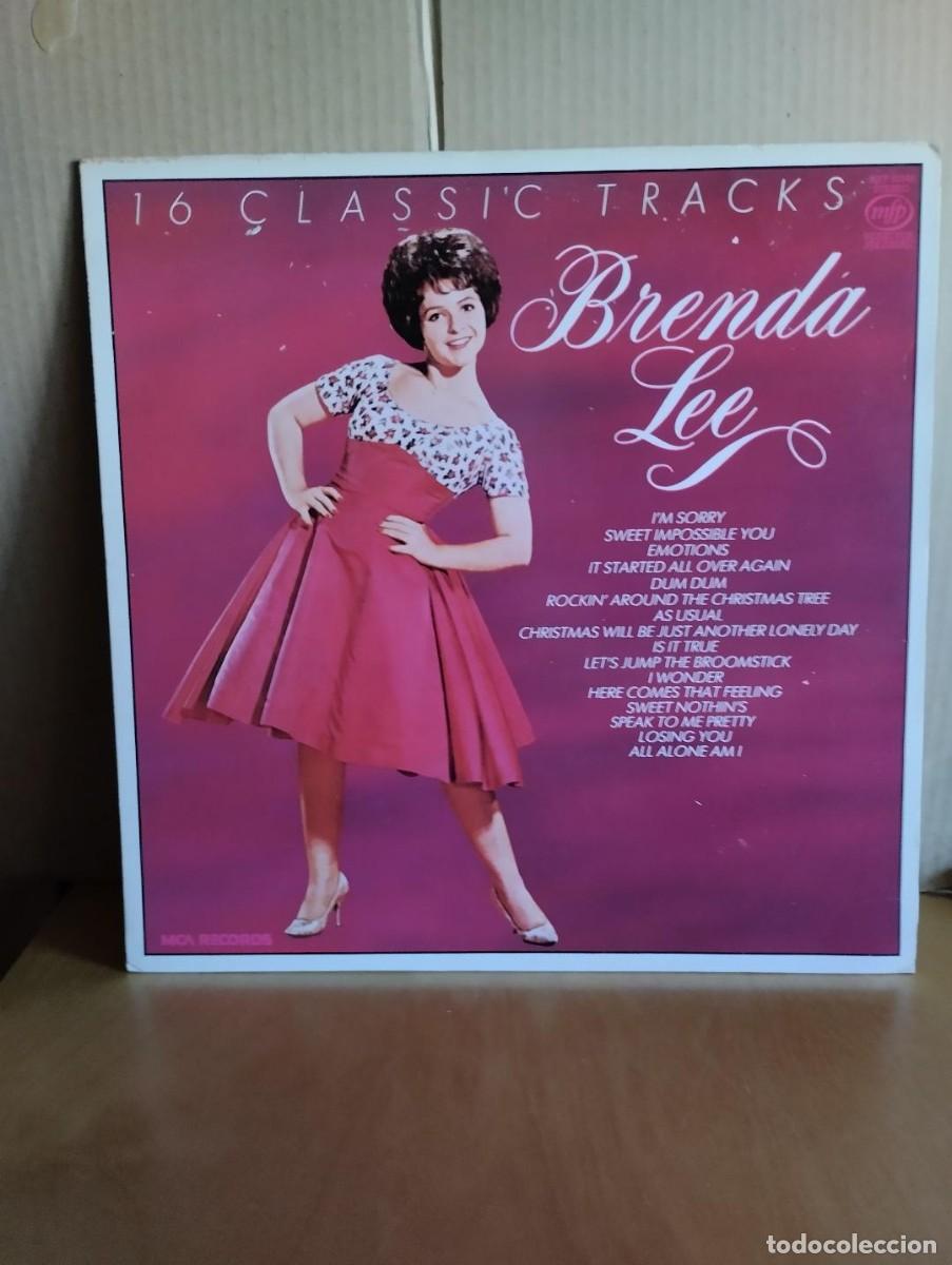 Discos de vinilo: BRENDA LEE ---- 16 CLASSIC TRACKS - Foto 1