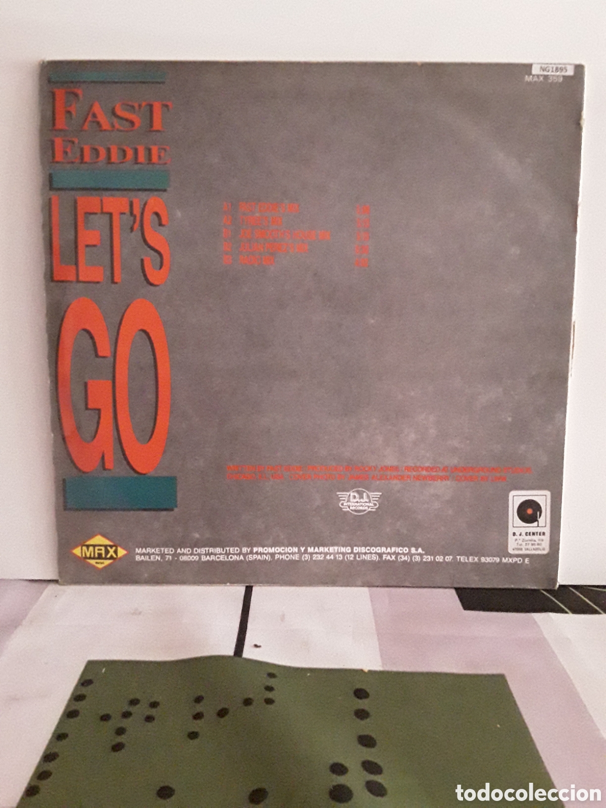 Discos de vinilo: Fast Eddie &lrm;&ndash; Lets Go - Foto 2