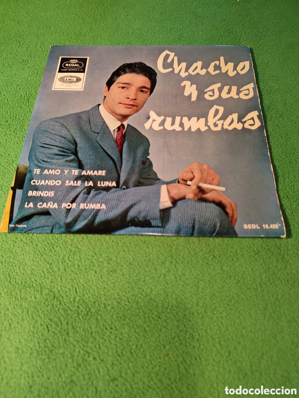 Discos de vinilo: Chacho y sus rumbas - Te amo y te amar&eacute; - Foto 1