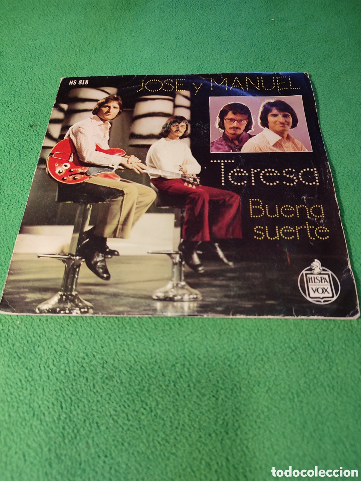 Discos de vinilo: Jos&eacute; y Manuel - Teresa Vinilo Single - Foto 1