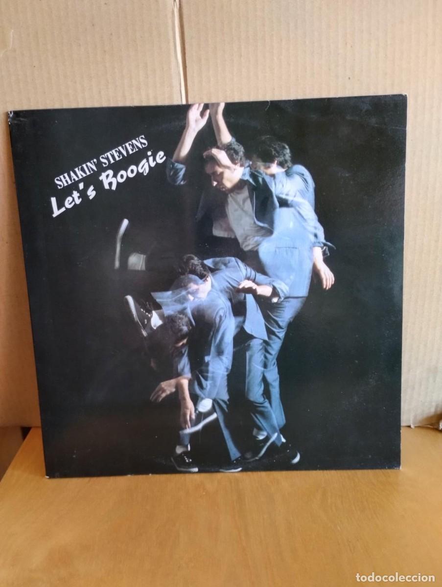 Discos de vinilo: SHAKIN STEVENS ---- LET&acute;S BOOGIE - Foto 1