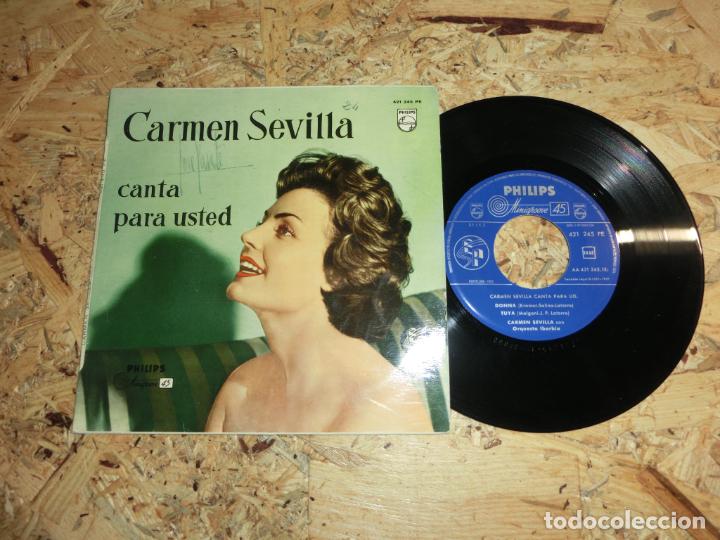 Discos de vinilo: CARMEN SEVILLA - DONNA+3 - Foto 1