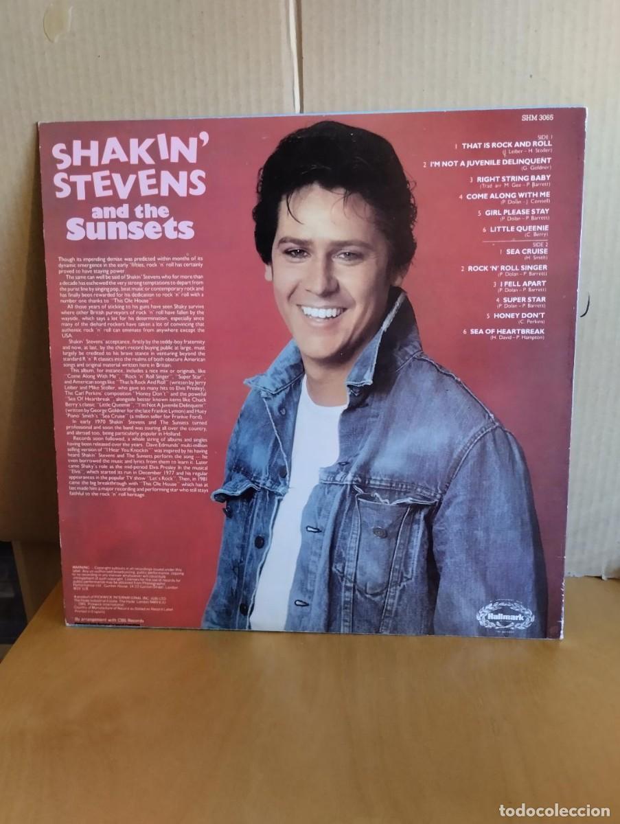 Discos de vinilo: SHAKIN STEVENS ---- AND THE SUNSETS - Foto 2