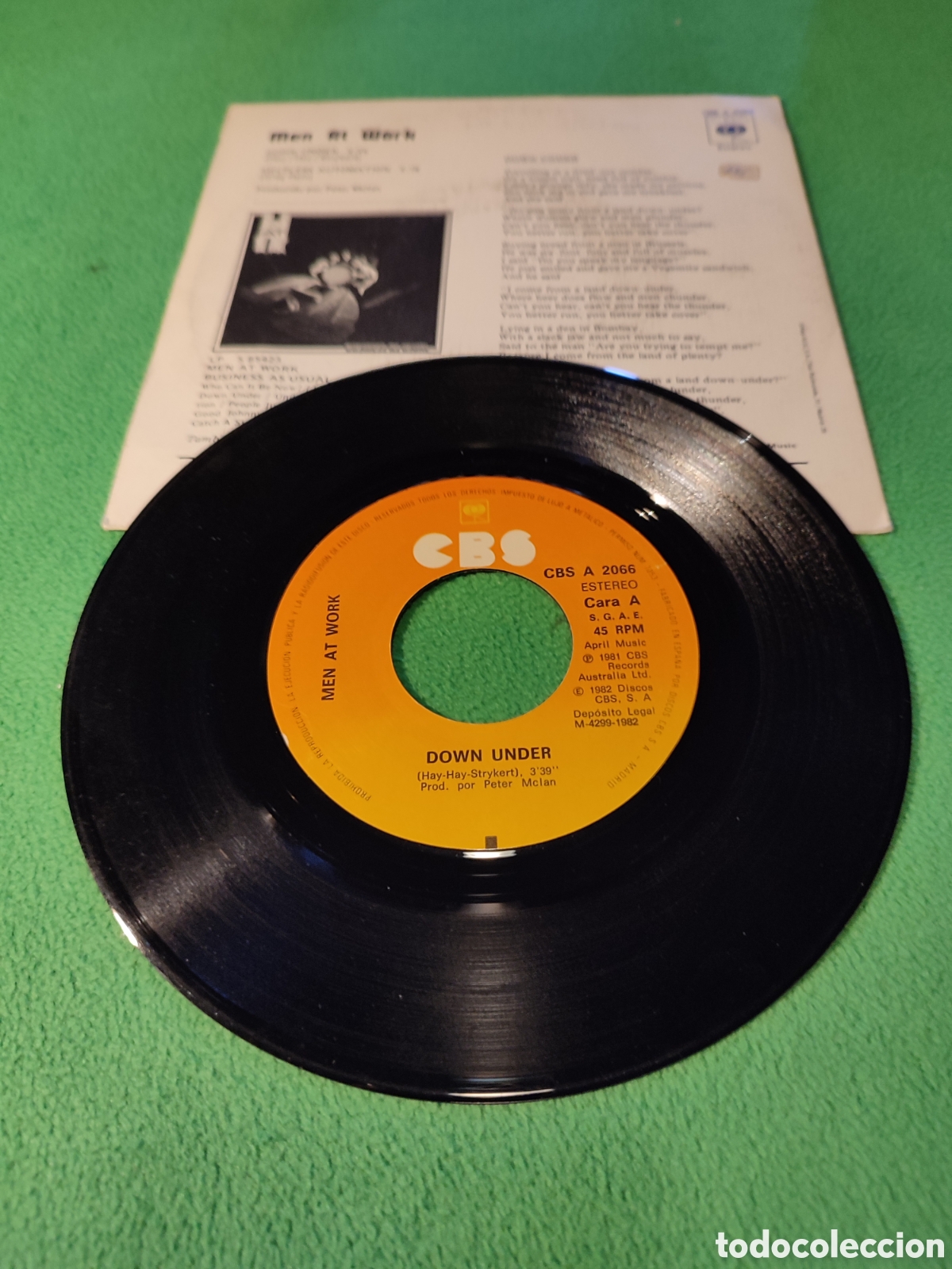 Discos de vinilo: Men At Work - Down under - Foto 2