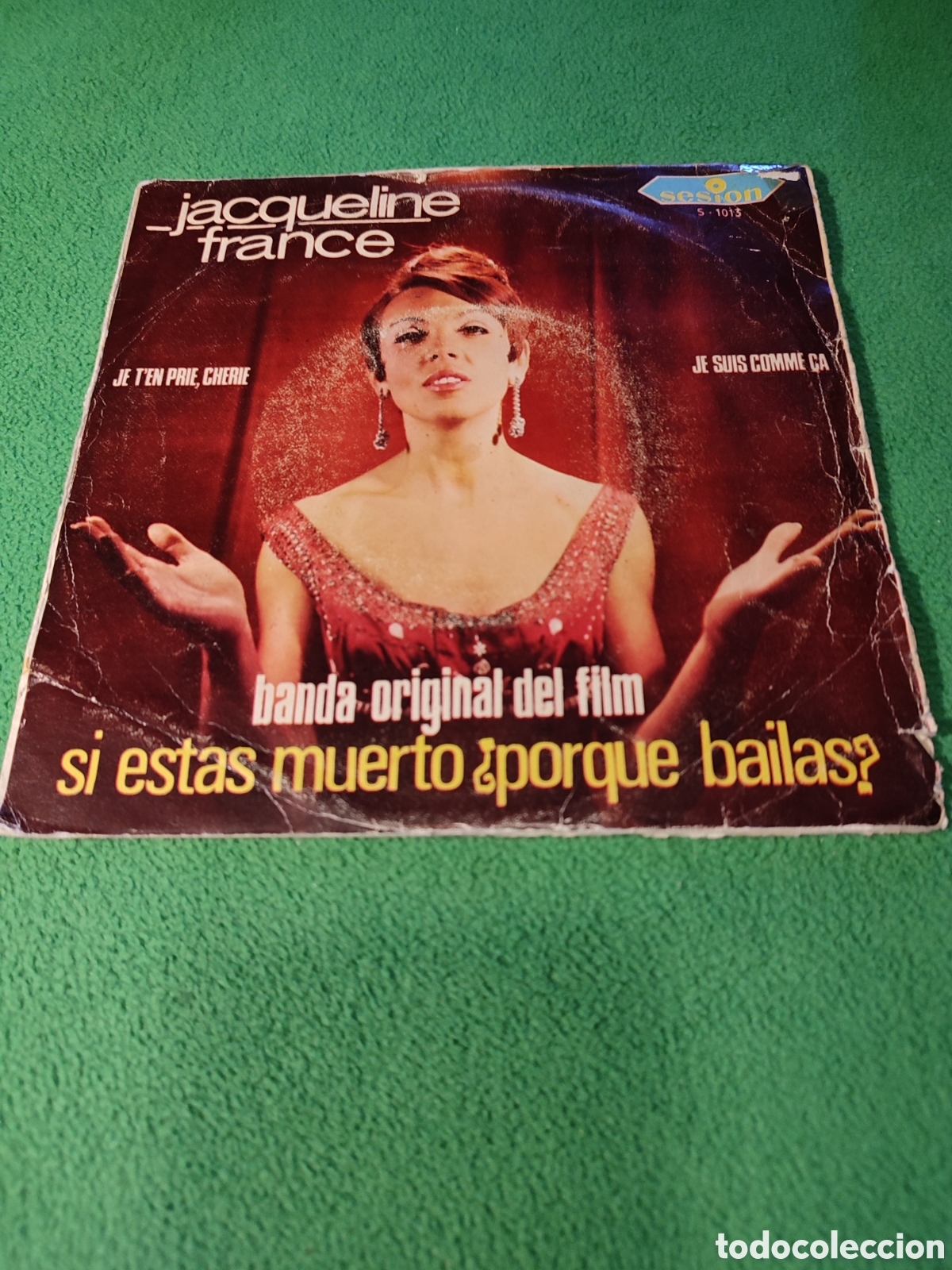 Disques de vinyle: Jacqueline France - Je t'en prie cherie