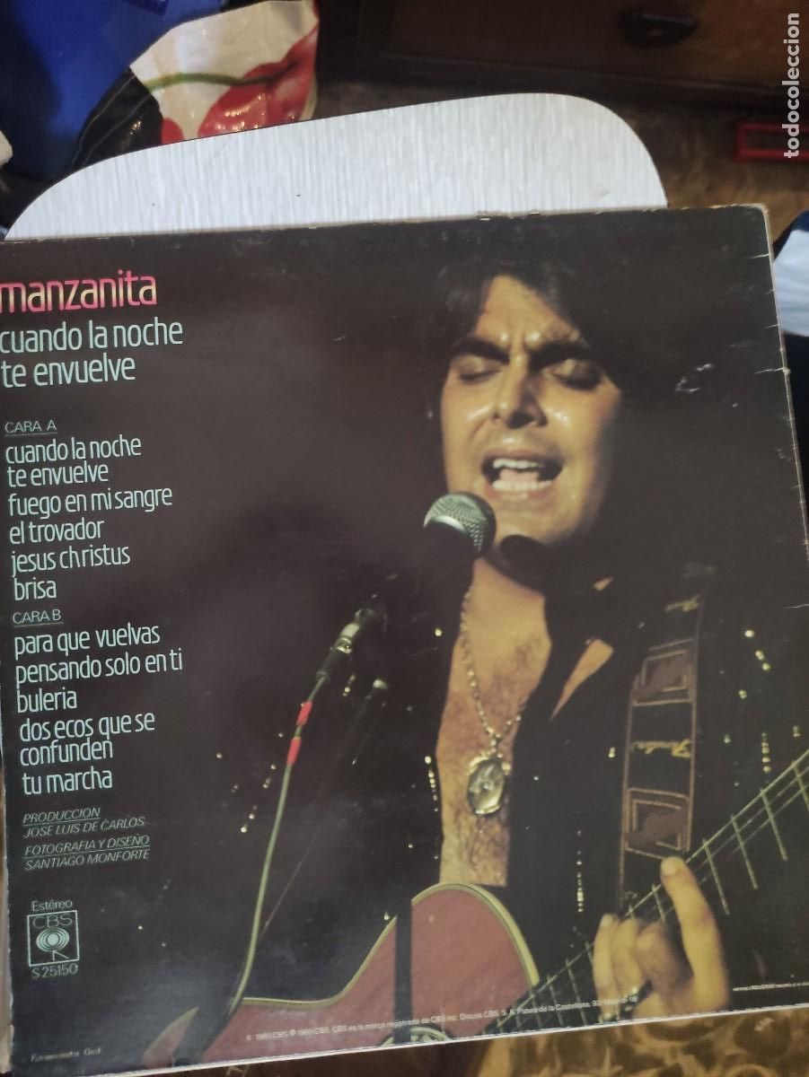 Discos de vinilo: Manzanita, LP vinilo - Foto 1