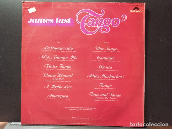 Discos de vinilo: JAMES LAST (LP) TANGO A&Ntilde;O 1981 PEPETO - Foto 2