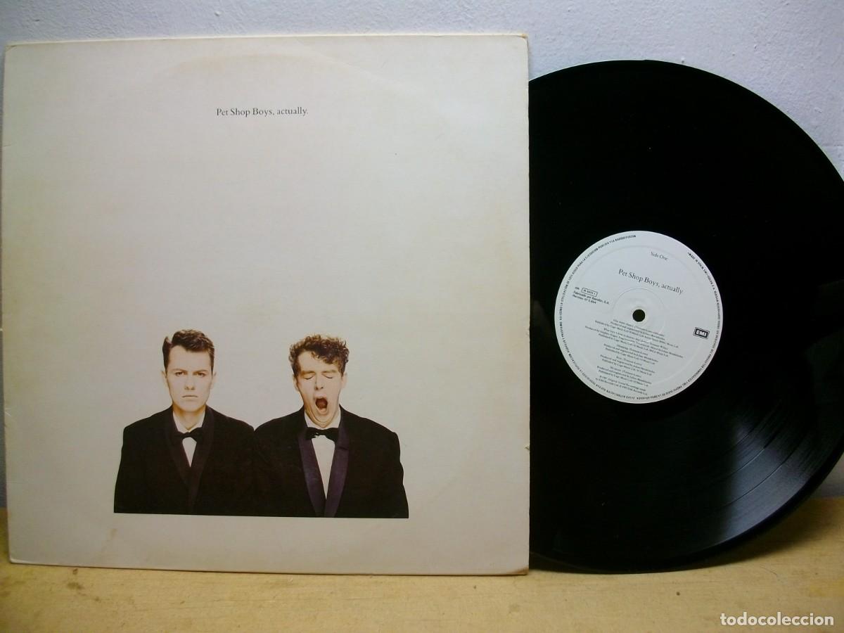 Discos de vinilo: Pet Shop Boys &ndash; Actually LP 1987 - Foto 1