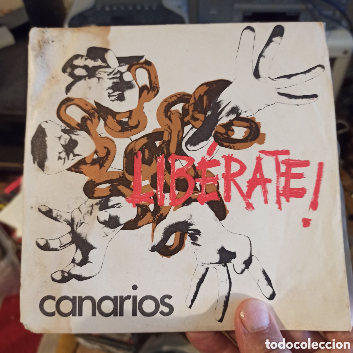 Discos de vinilo: Canarios &ndash; Lib&eacute;rate! - Foto 1