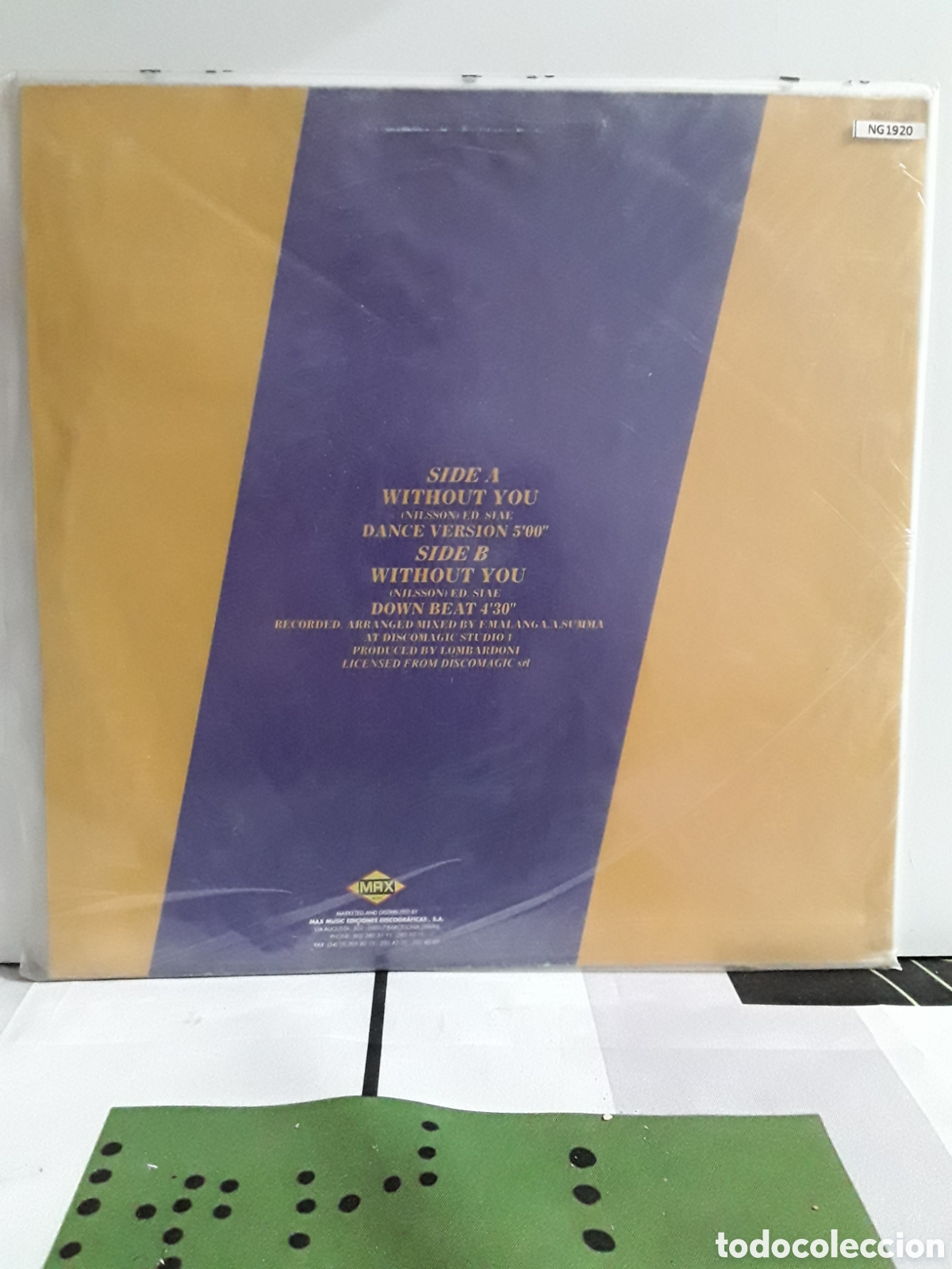 Discos de vinilo: Sheena Rayder &lrm;&ndash; Without You - Foto 2