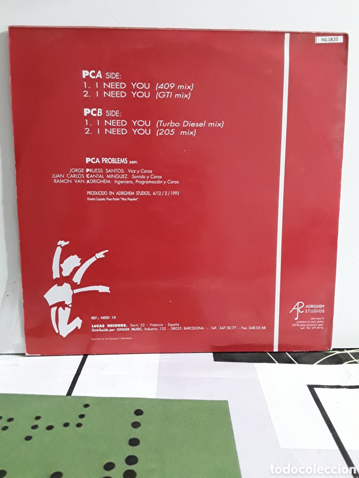 Discos de vinilo: PCA Problems &lrm;&ndash; I Need You - Foto 2