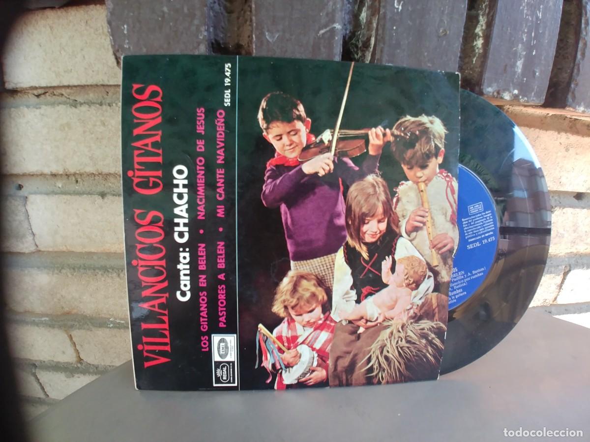 Discos de vinilo: CHACHO-EP VILLANCICOS GITANOS - Foto 1