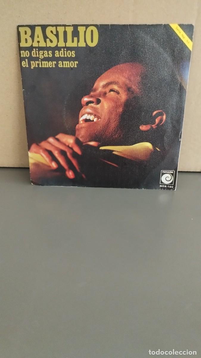 Discos de vinilo: Basilio &ndash; No Digas Adios / El Primer Amor - Vinilo 7&rdquo; - - Foto 1
