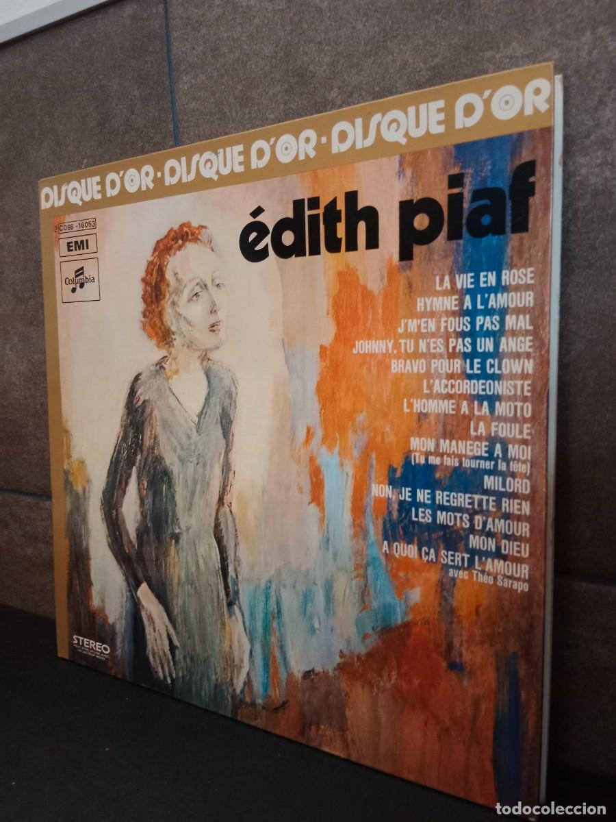 Discos de vinilo: EDITH PIAF. DISQUE D&acute;OR. LP VINILO. EMI. - Foto 1