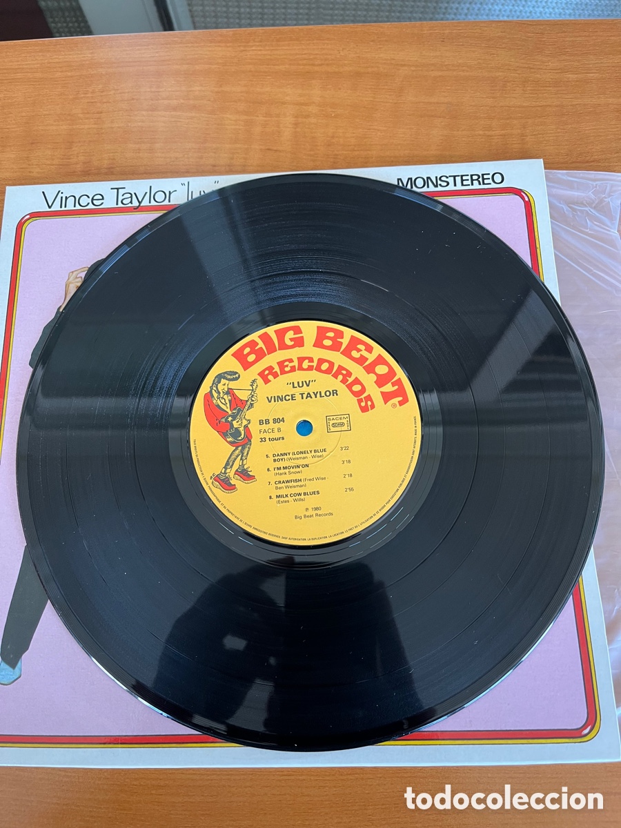 Discos de vinilo: Vince Taylor - Luv - Foto 3